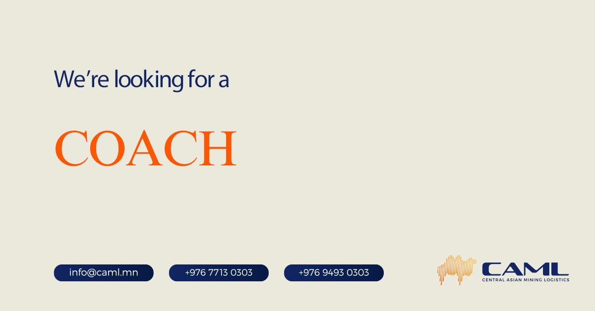 We are hiring a Coach and Leadership Facilitator in the mining industry