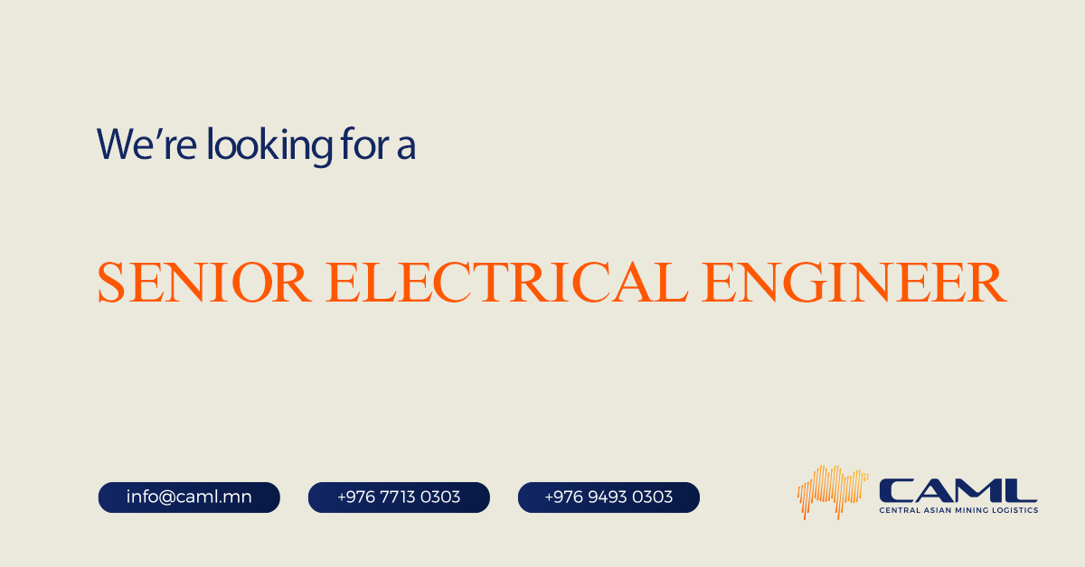 We are hiring a Senior Electrical Engineer.