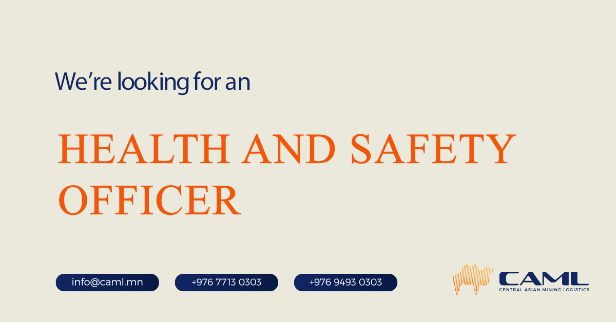 We are hiring a Health and Safety Officer