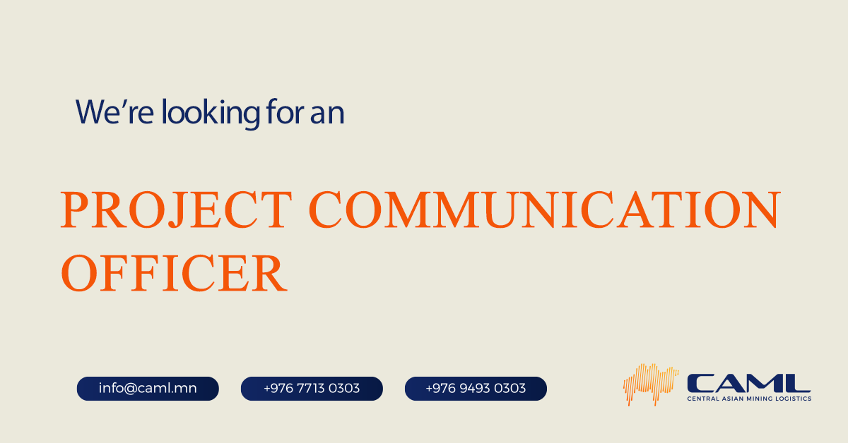 We are hiring a Project Communication Officer