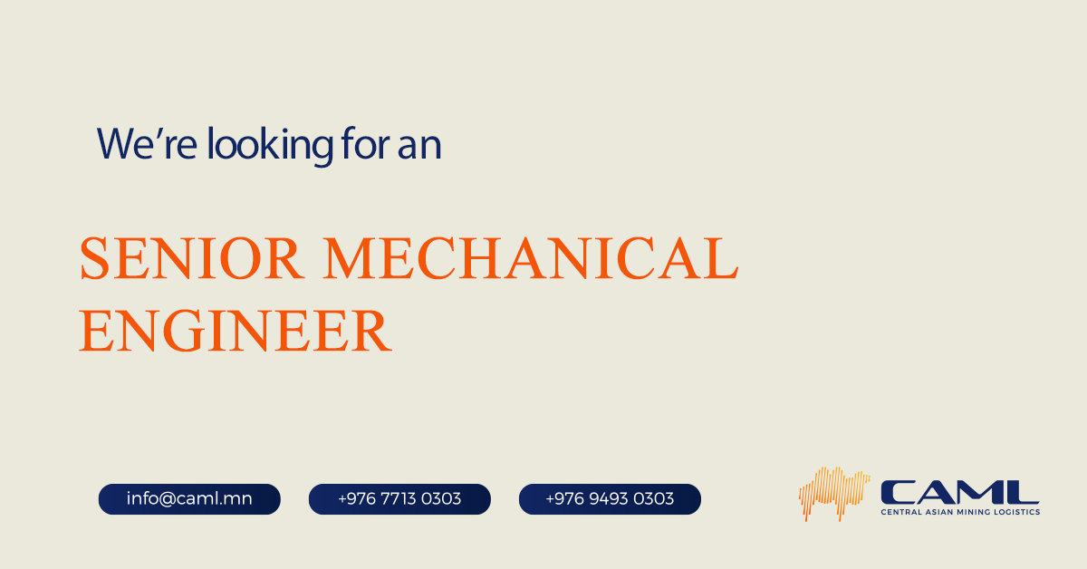 We are hiring a Senior Mechanical Engineer