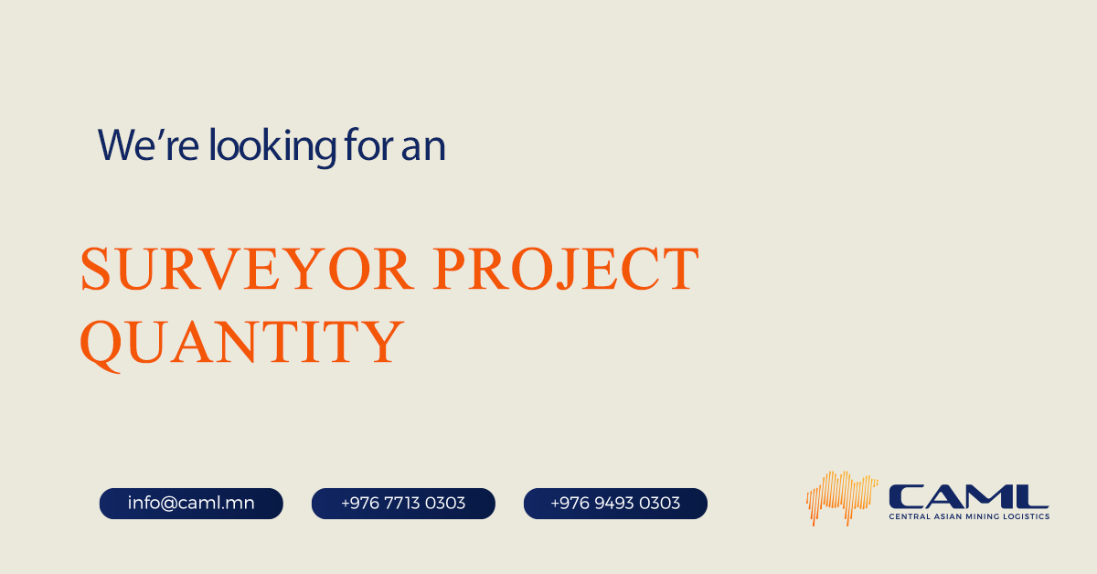 We are hiring a Surveyor Project Quantity