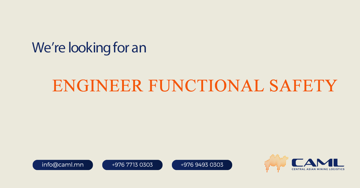 We are hiring an Engineer Functional Safety.