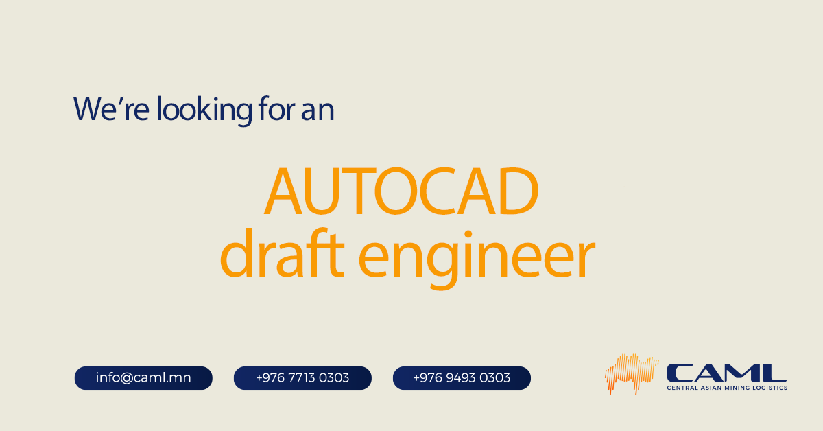 We are hiring an AutoCAD draft engineer