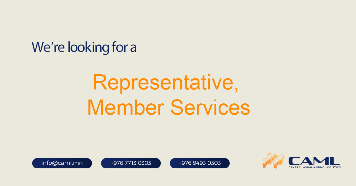 We are hiring a Representative, Member Services