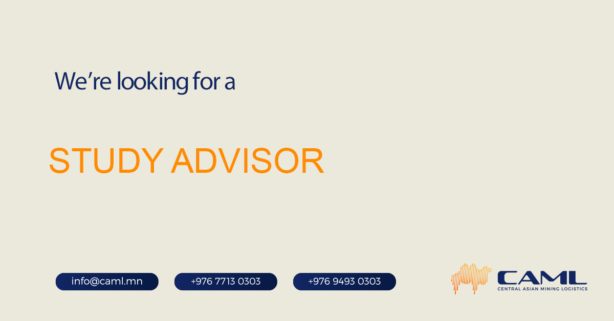 We are hiring a Study Advisor